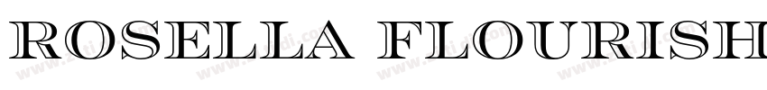Rosella Flourish字体转换
